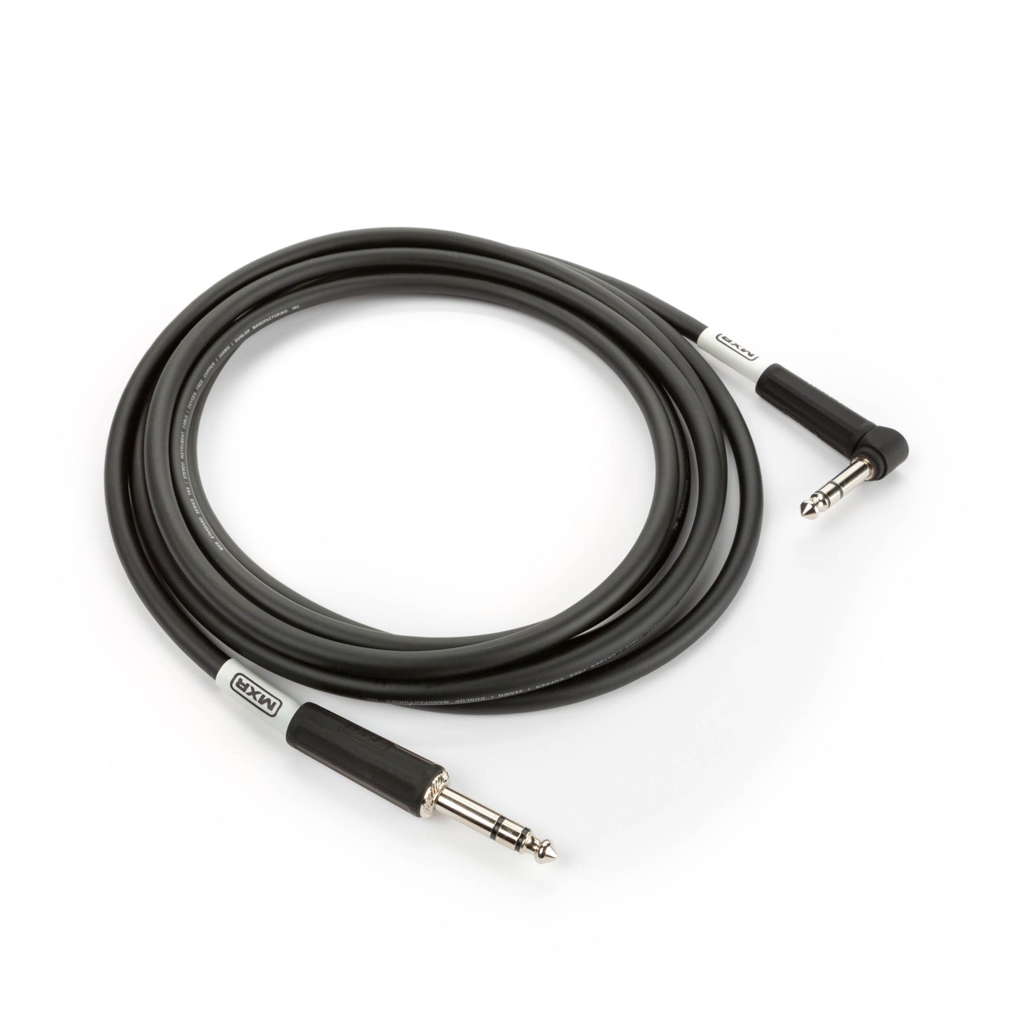 MXR MXR TRS STEREO INSTRUMENT CABLE STRAIGHT/RIGHT - 10 FOOT - DCIST10R