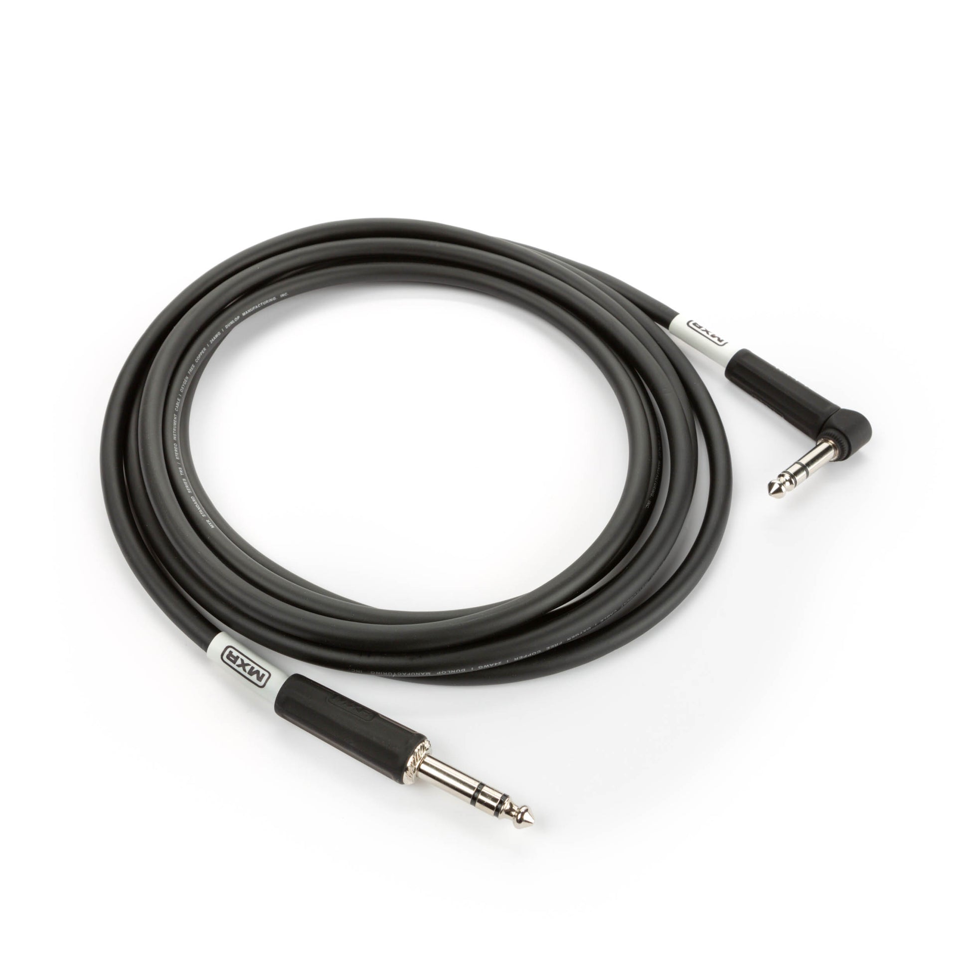 MXR MXR TRS STEREO INSTRUMENT CABLE STRAIGHT/RIGHT - 10 FOOT - DCIST10R