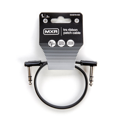 MXR MXR TRS RIBBON PATCH CABLE RIGHT/RIGHT - 01 FOOT - DCISTR1RR