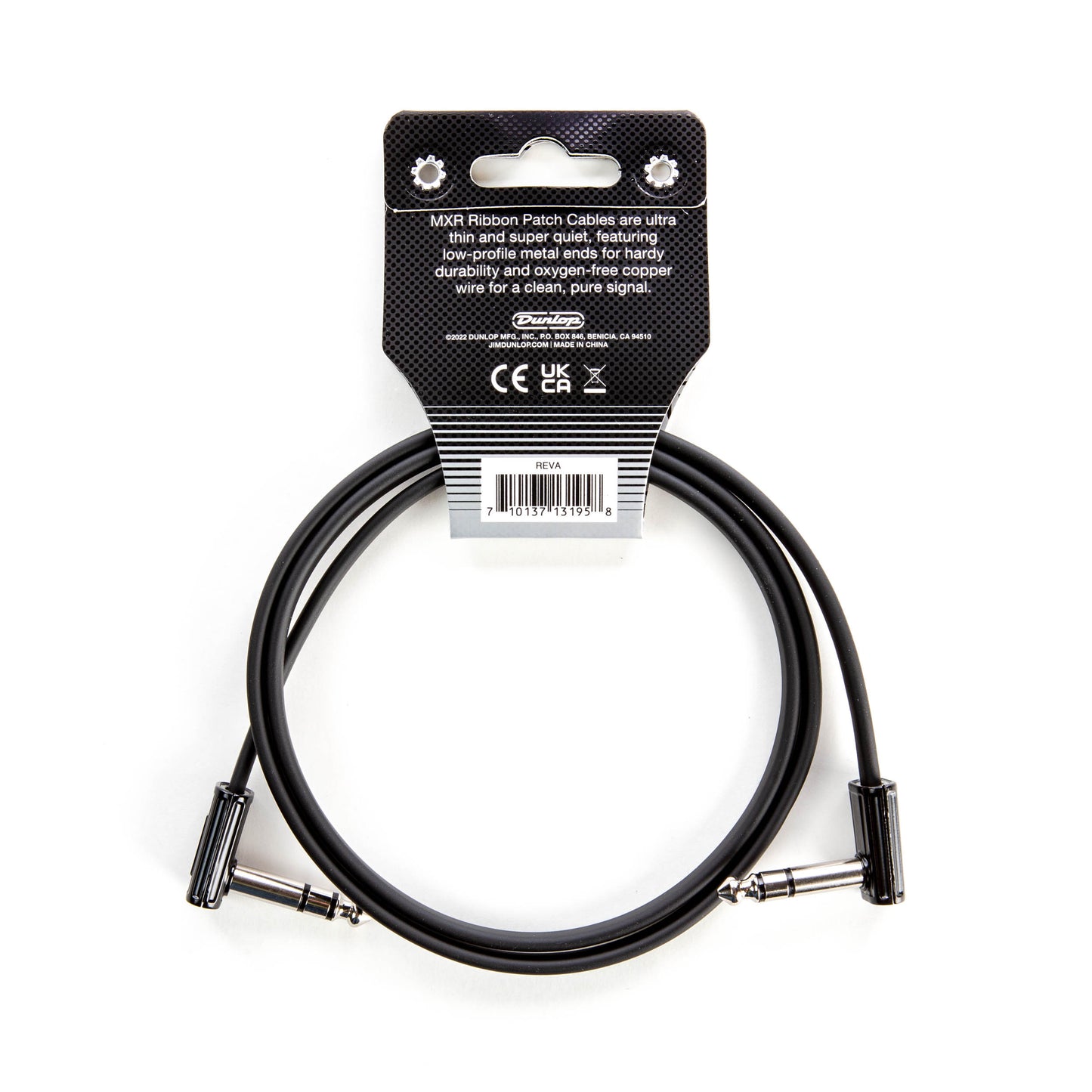 MXR MXR TRS RIBBON PATCH CABLE RIGHT/RIGHT - 03 FOOT - DCISTR3RR