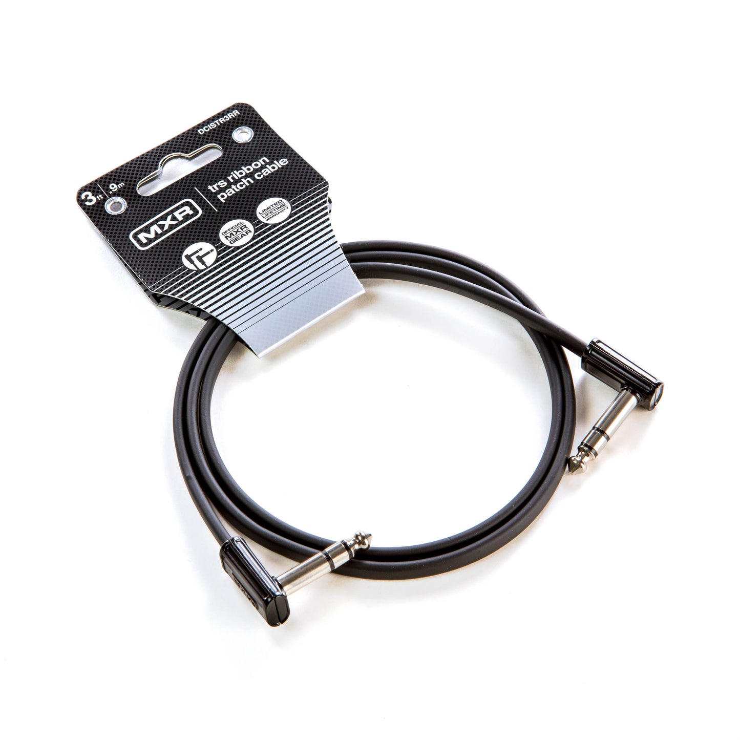 MXR MXR TRS RIBBON PATCH CABLE RIGHT/RIGHT - 03 FOOT - DCISTR3RR