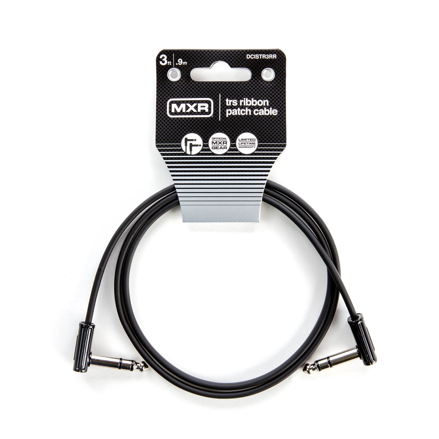 MXR MXR TRS RIBBON PATCH CABLE RIGHT/RIGHT - 03 FOOT - DCISTR3RR