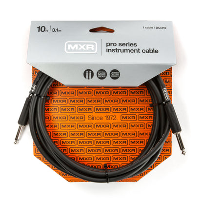 MXR MXR PRO SERIES INSTRUMENT CABLE - STRAIGHT / STRAIGHT 10 FT - DCIX10