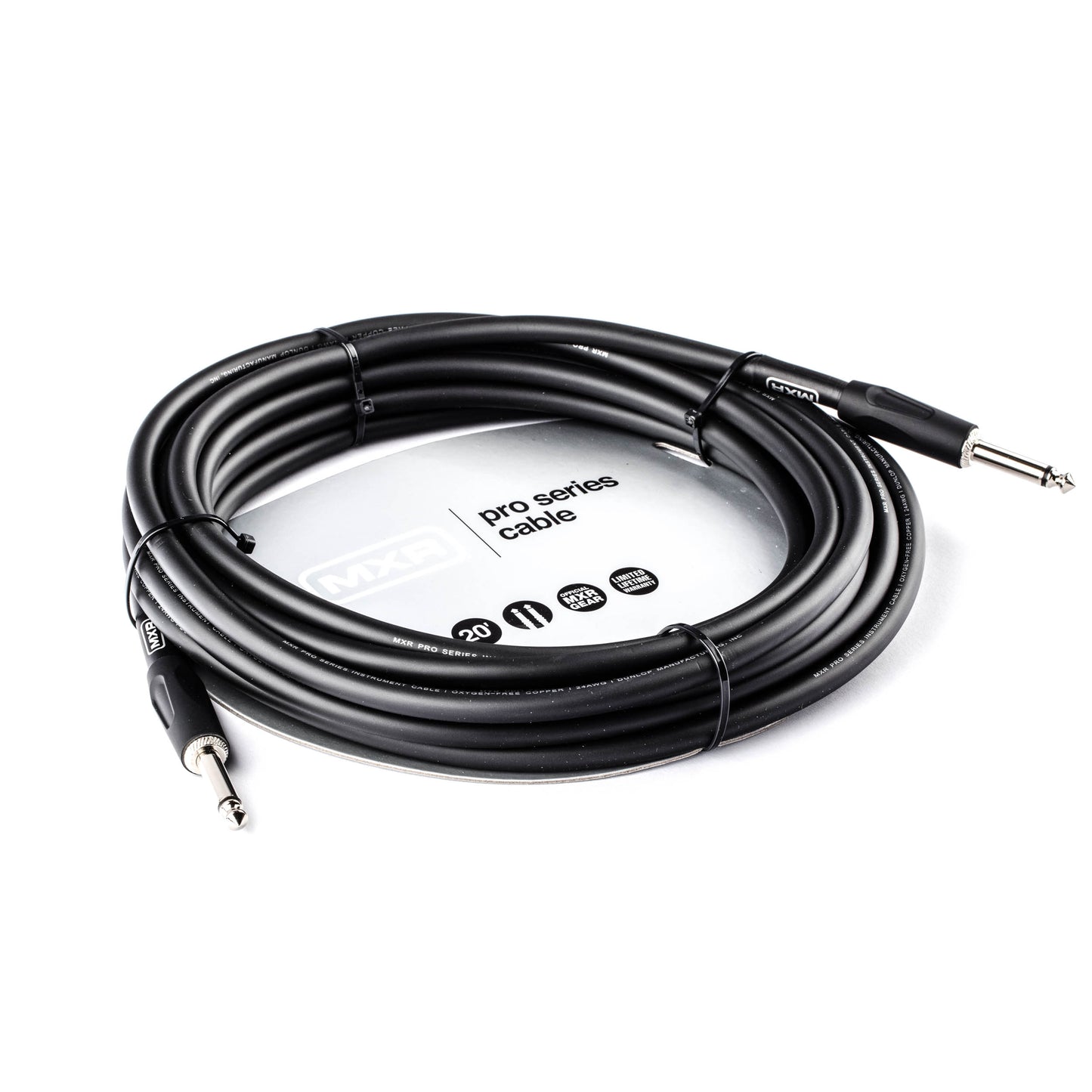 MXR MXR PRO SERIES INSTRUMENT CABLE - STRAIGHT / STRAIGHT 20 FT - DCIX20