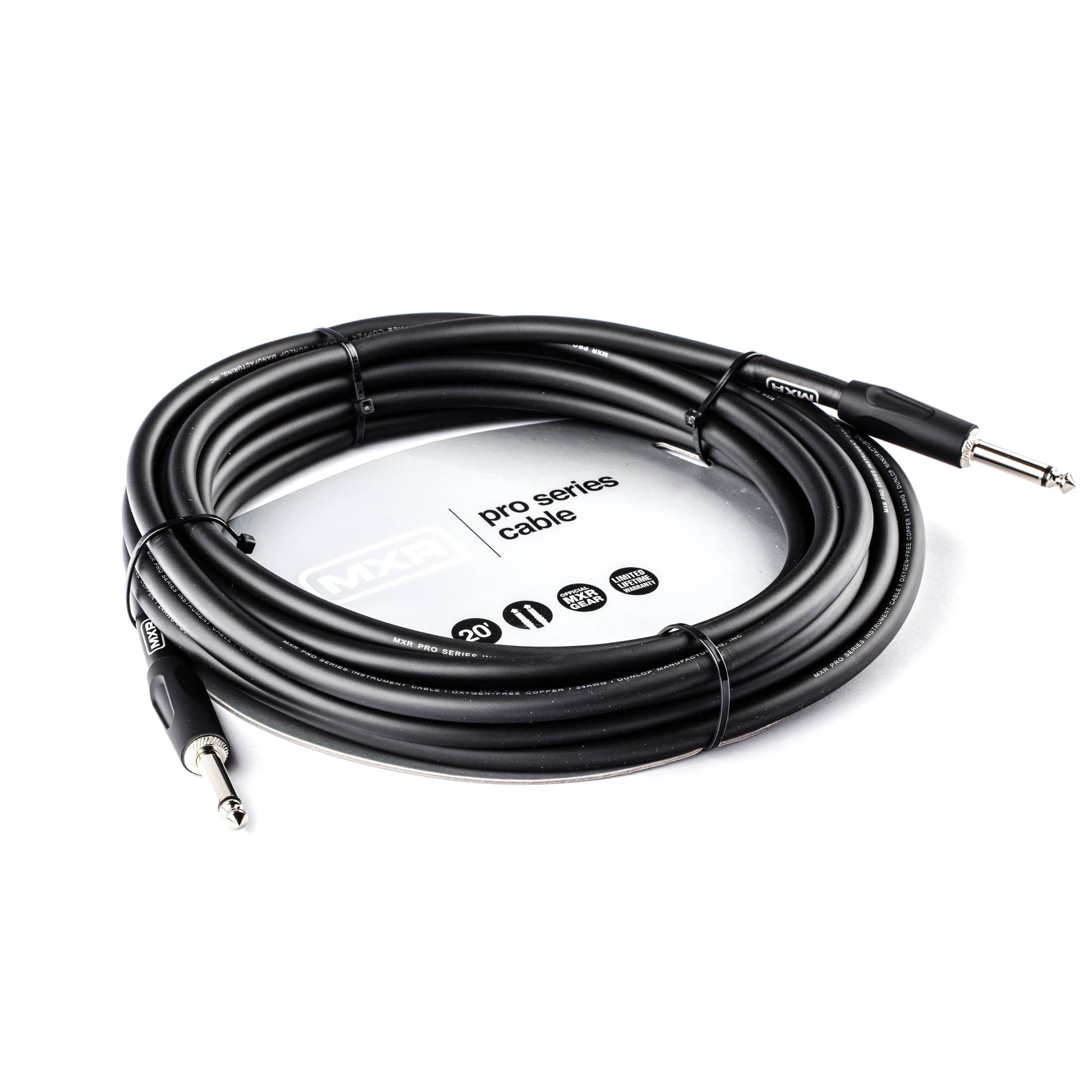 MXR MXR PRO SERIES INSTRUMENT CABLE - STRAIGHT / STRAIGHT 20 FT - DCIX20