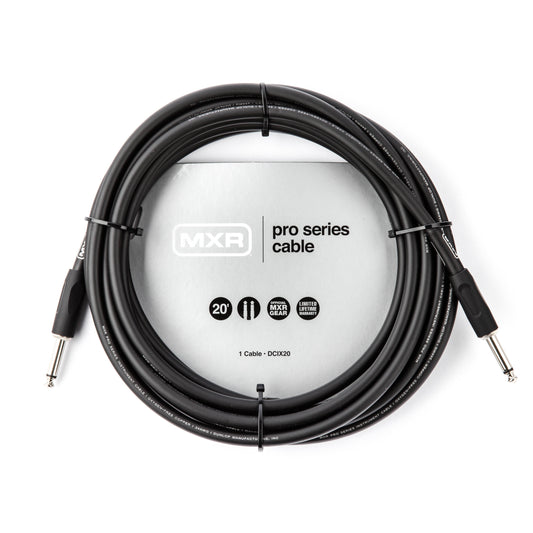MXR MXR PRO SERIES INSTRUMENT CABLE - STRAIGHT / STRAIGHT 20 FT - DCIX20