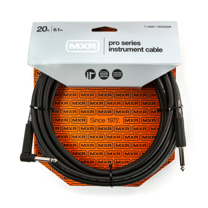 Cry Baby MXR PRO SERIES INSTRUMENT CABLE - RIGHT / STRAIGHT 20 FT - DCIX20R