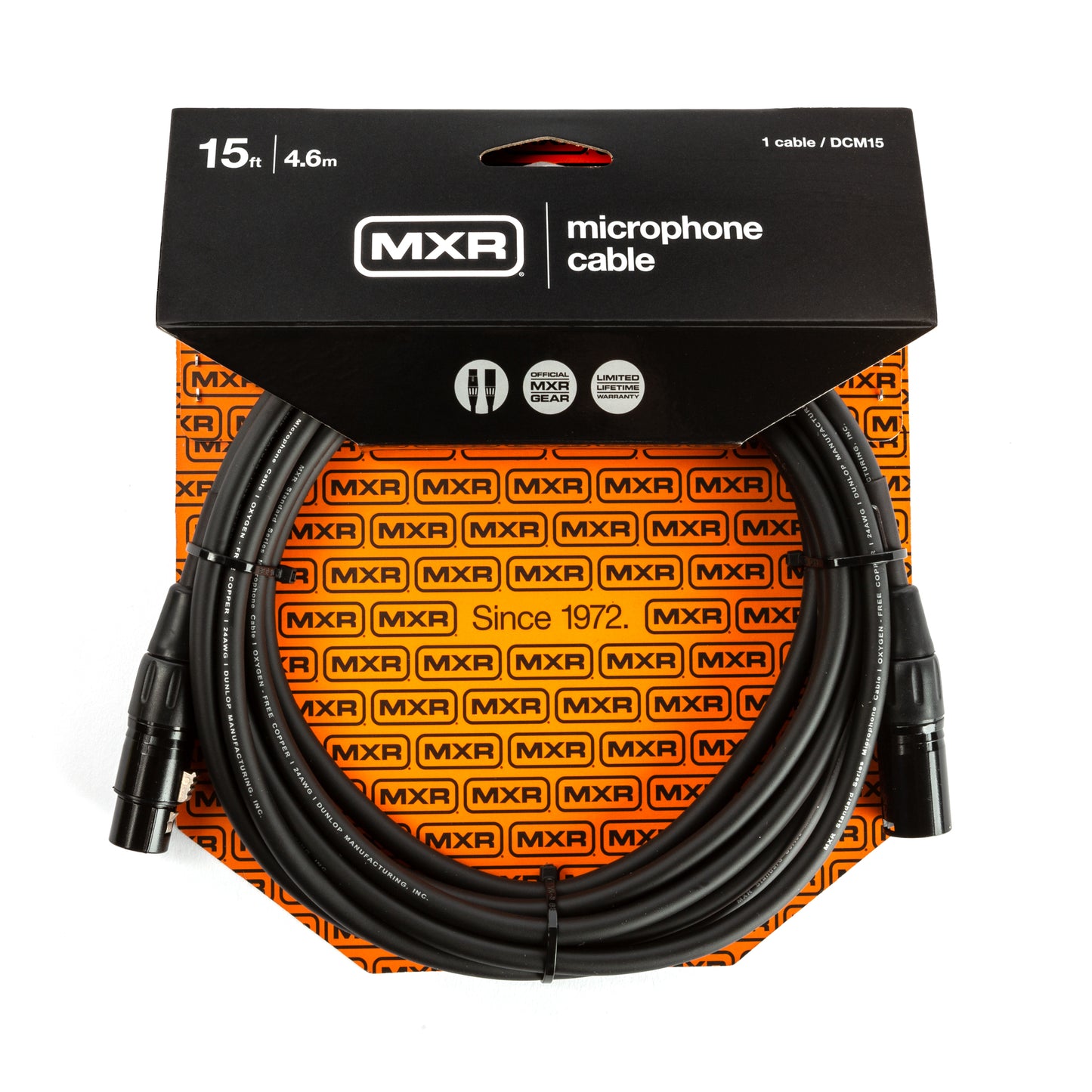 MXR MXR MICROPHONE CABLE - 15 FT - DCM15