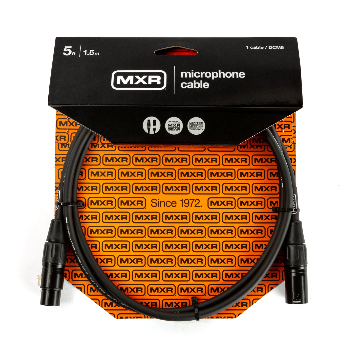 MXR MXR MICROPHONE CABLE - 05 FT - DCM5