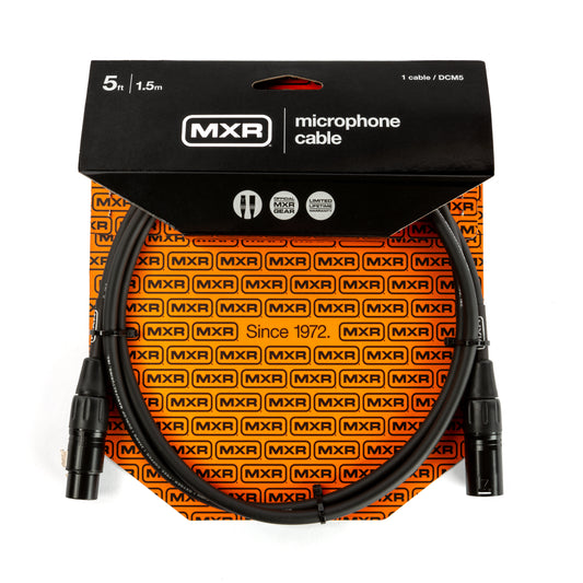 MXR MXR MICROPHONE CABLE - 05 FT - DCM5