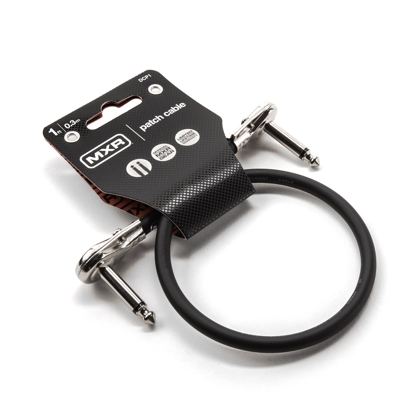 MXR MXR PATCH CABLE - 01 FOOT - DCP1