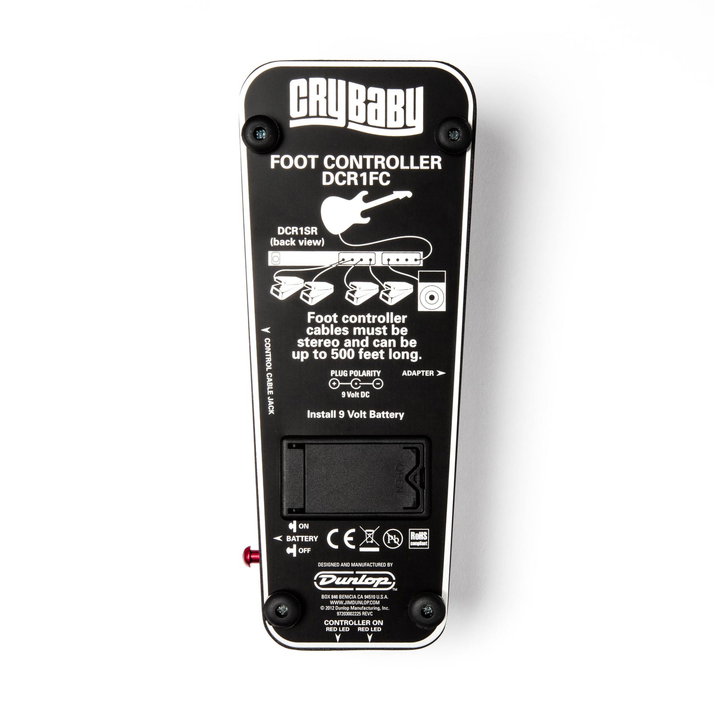 Cry Baby CRY BABY RACK FOOT CONTROLLER - DCR1FC