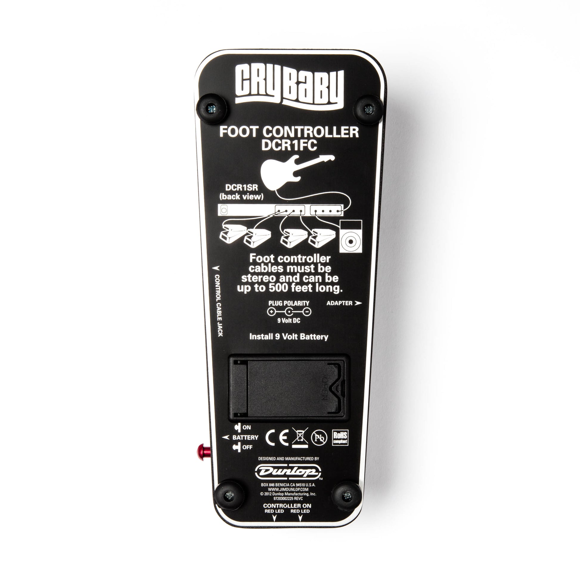 Cry Baby CRY BABY RACK FOOT CONTROLLER - DCR1FC