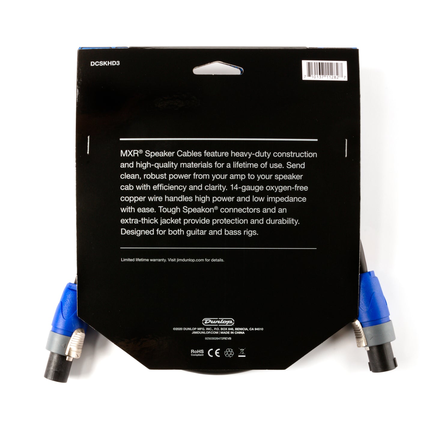 MXR MXR HD SPEAKON SPEAKER CABLE - 03 FOOT - DCSKHD3