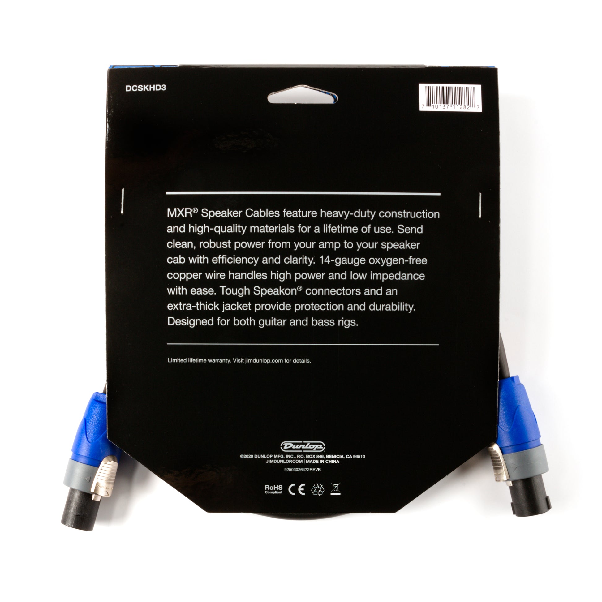 MXR MXR HD SPEAKON SPEAKER CABLE - 03 FOOT - DCSKHD3