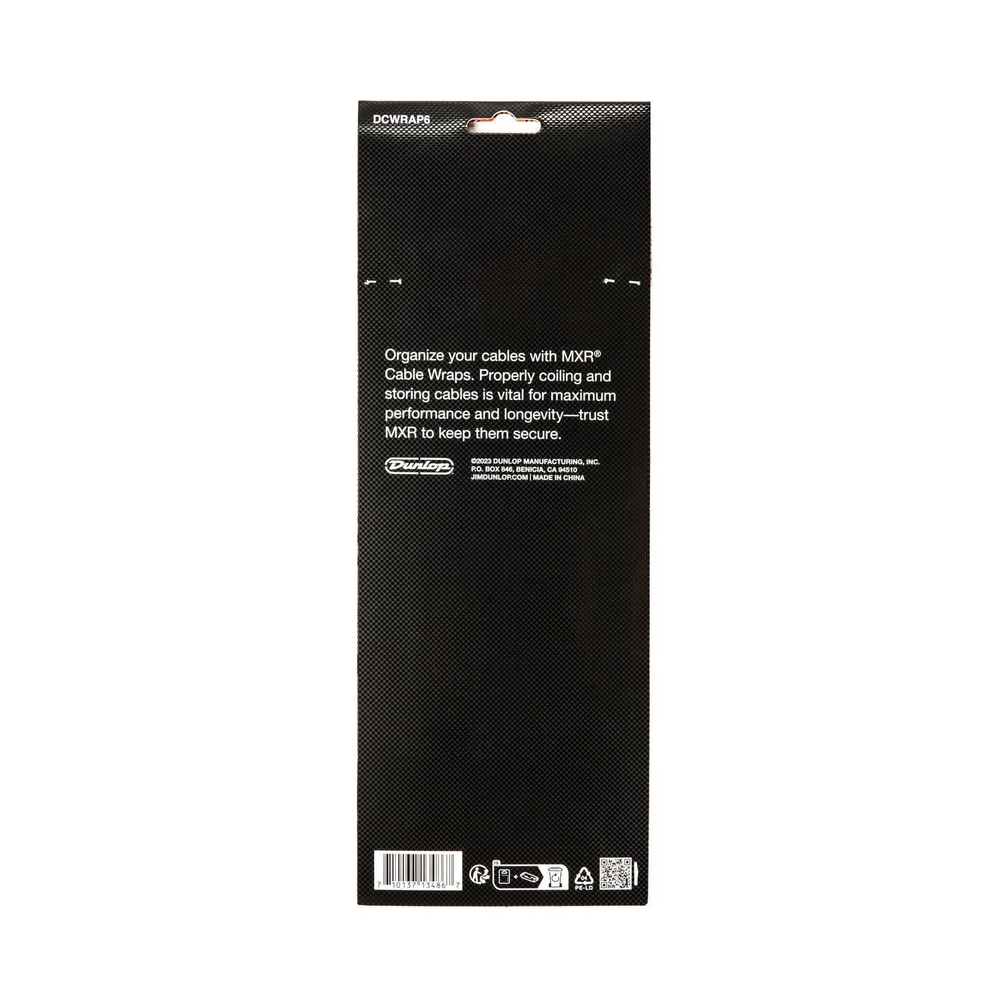 MXR DUNLOP MXR CABLE WRAPS - 6 PK - DCWRAP6