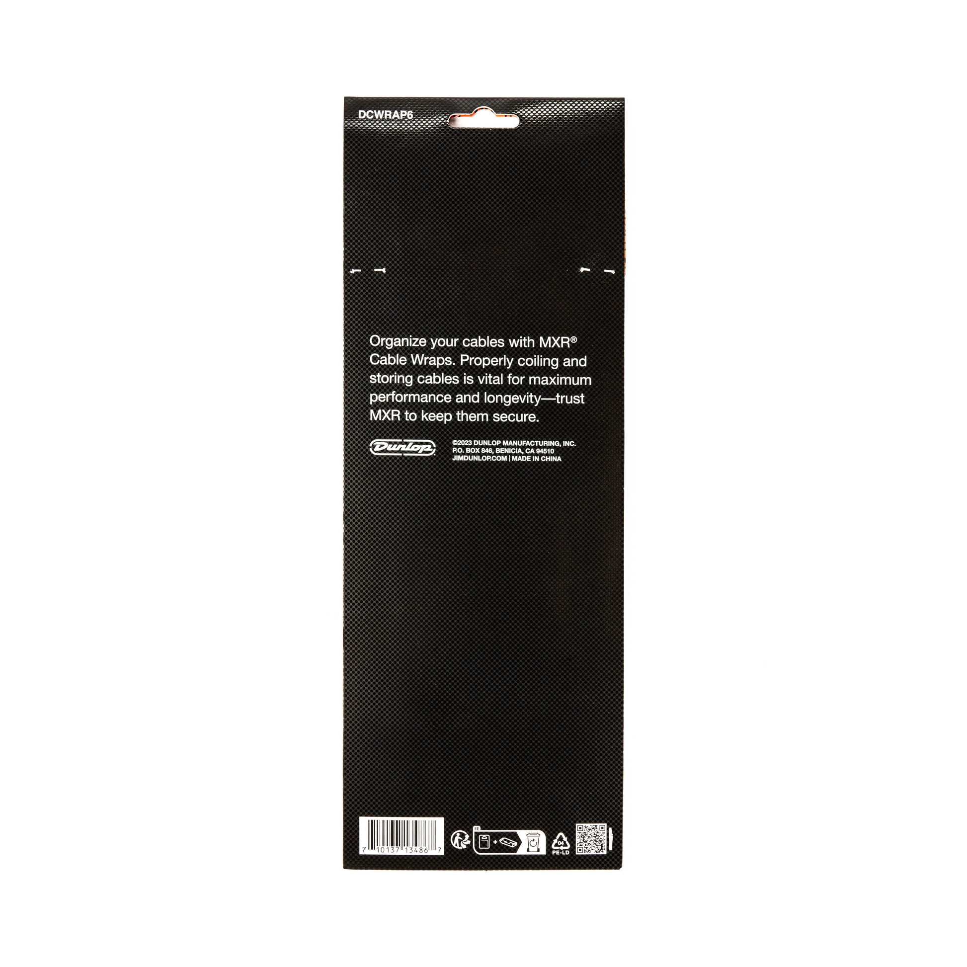 MXR DUNLOP MXR CABLE WRAPS - 6 PK - DCWRAP6