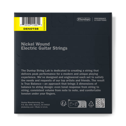 Jim Dunlop DUNLOP NICKEL WOUND ELECTRIC GUITAR 06-STRING SET - 07-38 ULTRA LIGHT - DEN0738