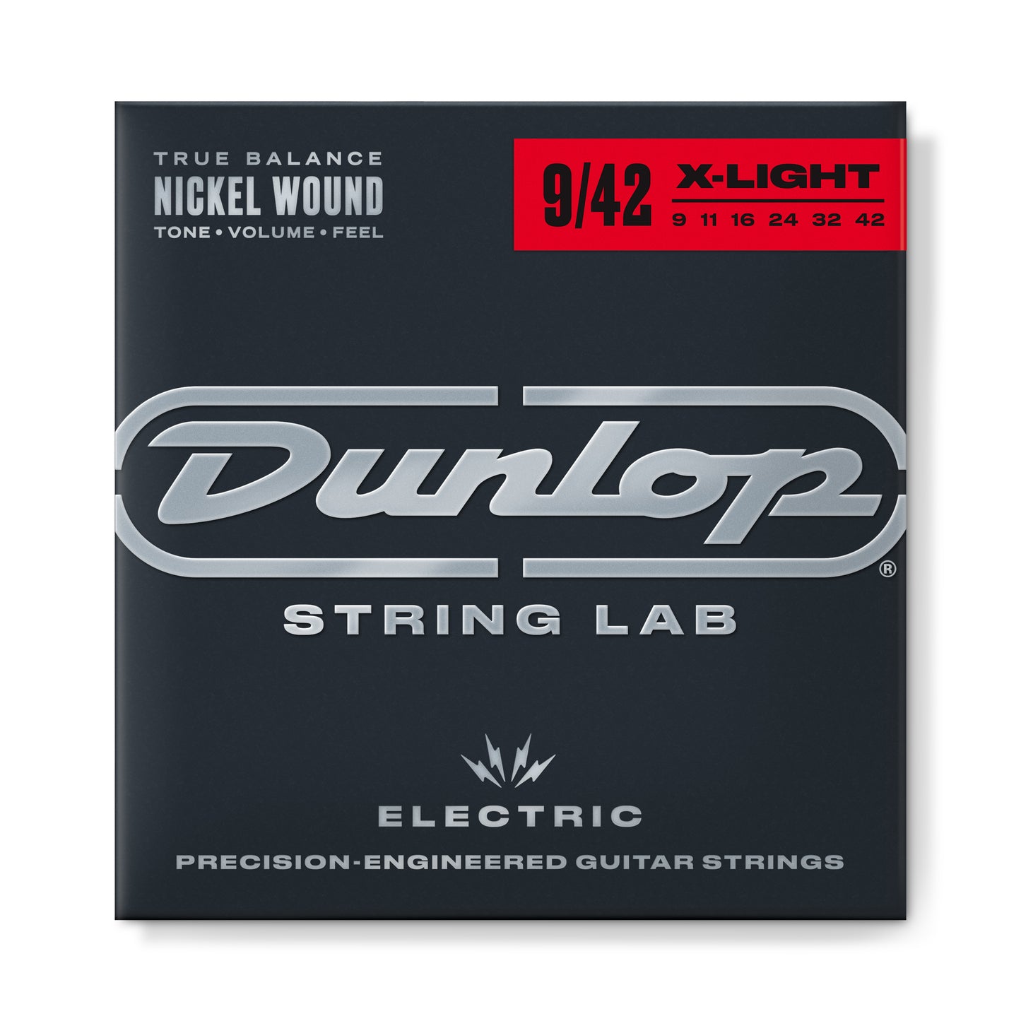 Jim Dunlop DUNLOP NICKEL WOUND ELECTRIC GUITAR 06-STRING SET - 09-42 EXTRA LIGHT - DEN0942