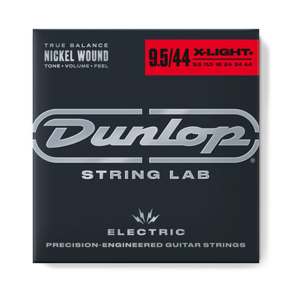 Jim Dunlop DUNLOP NICKEL WOUND ELECTRIC GUITAR 06-STRING SET - 9.5-44 X-LIGHT+ - DEN09544