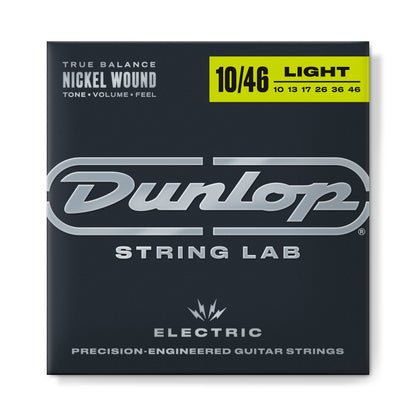 Jim Dunlop DUNLOP NICKEL WOUND ELECTRIC GUITAR 06-STRING SET - 10-46 - LIGHT - DEN1046