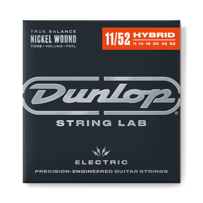 Jim Dunlop DUNLOP NICKEL WOUND ELECTRIC GUITAR 06-STRING SET - 11-52 - MEDIUM/HEAVY - DEN1152