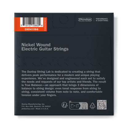 Jim Dunlop DUNLOP NICKEL WOUND ELECTRIC GUITAR 06-STRING SET - 11-56 - HYBRID MEDIUM/EXTRA HEAVY - DEN1156
