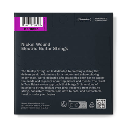 Jim Dunlop DUNLOP NICKEL WOUND ELECTRIC GUITAR 06-STRING SET - 13-56 - X HEAVY HYBRID - DEN1356