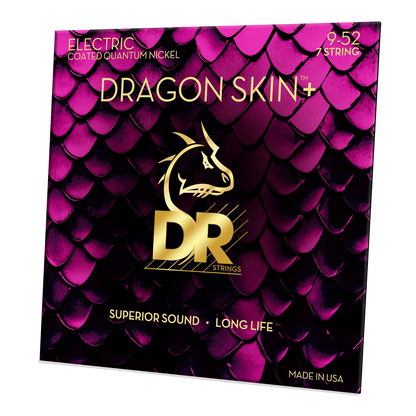 DR Strings DR DRAGON SKIN+ Accurate Core Coated Electric Guitar 07-String Set - 09-52 Light DEQ7-9