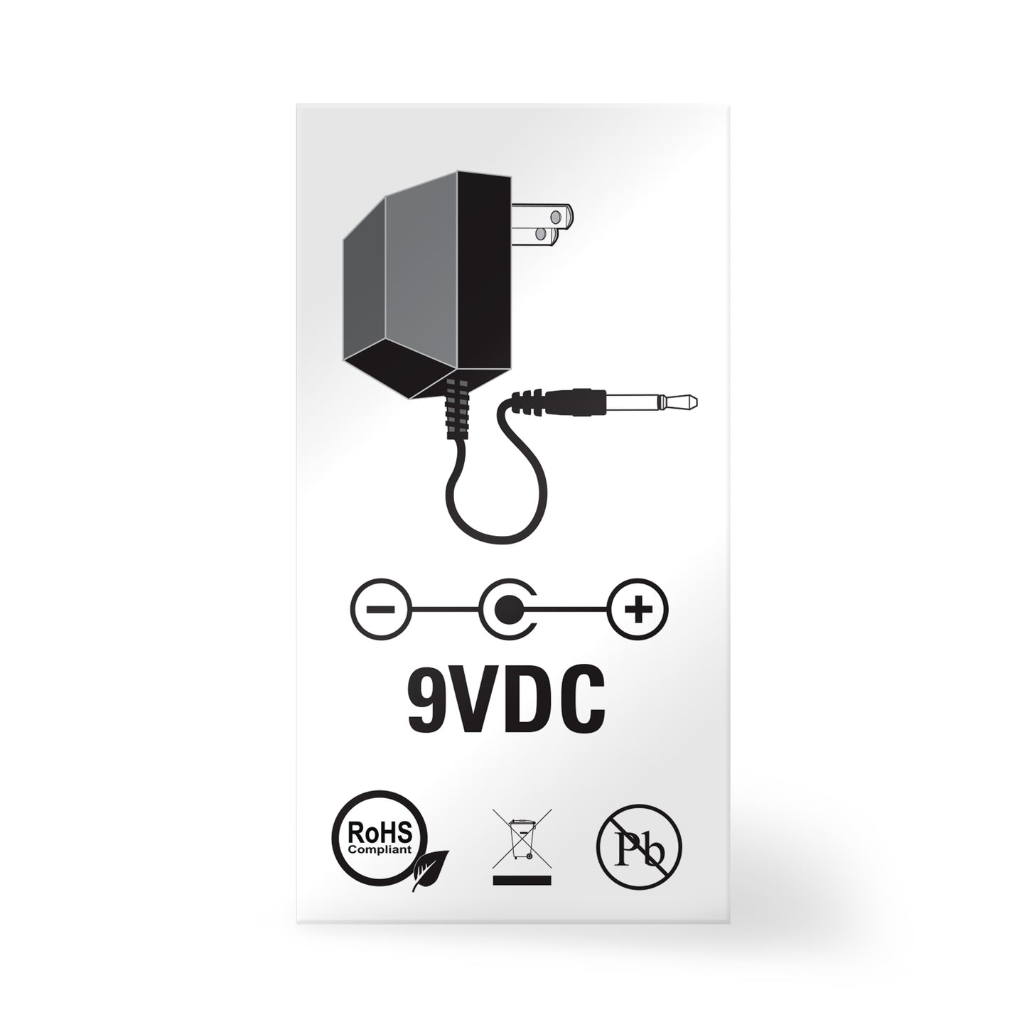 Jim Dunlop DUNLOP 9-VOLT AC ADAPTER (OLD PEDALS) - ECB002US