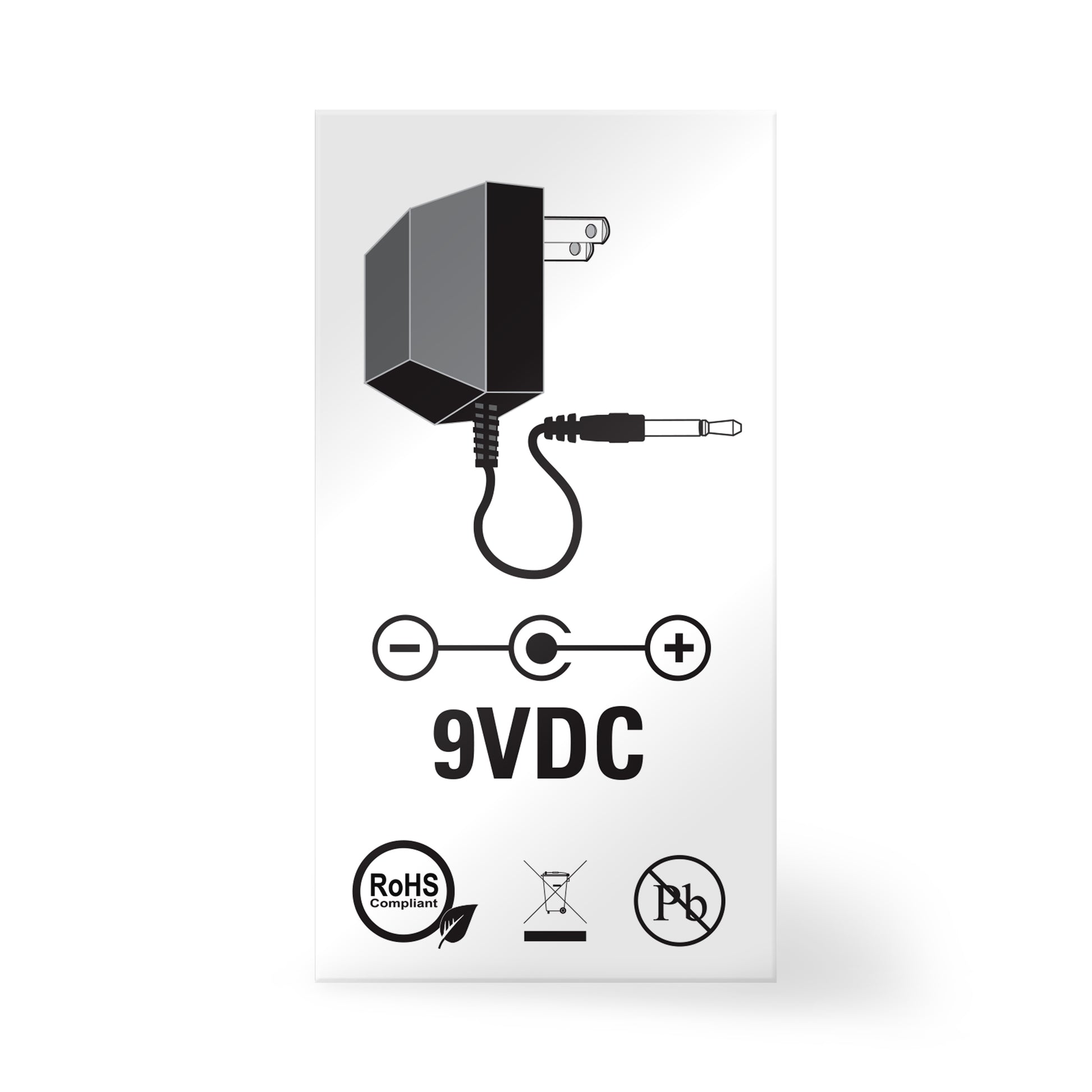 Jim Dunlop DUNLOP 9-VOLT AC ADAPTER (OLD PEDALS) - ECB002US
