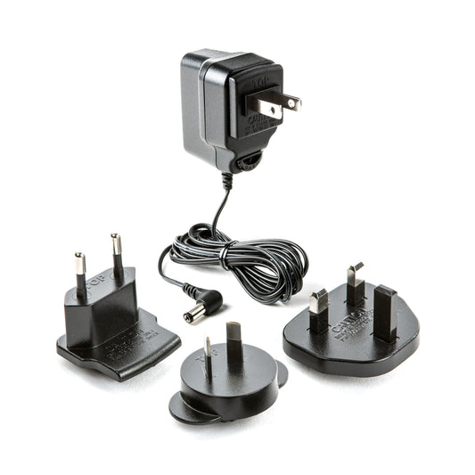 Jim Dunlop DUNLOP 9-VOLT AC ADAPTER (WITH INTERNATIONAL ADAPTERS) - ECB003G1