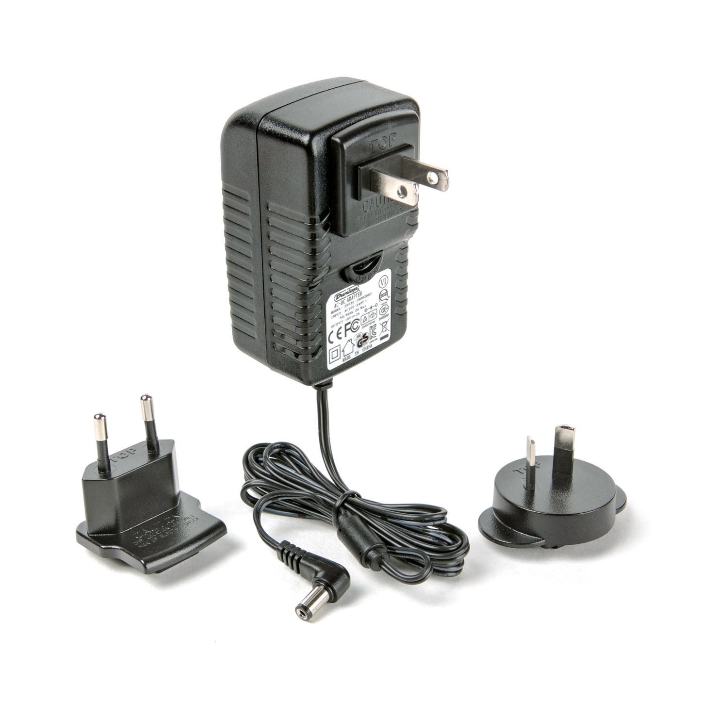 Jim Dunlop DUNLOP 18-VOLT AC ADAPTER FOR MXR BRICK SERIES & TALK BOX (WITH INTERNATIONAL ADAPTERS) - ECB009G1