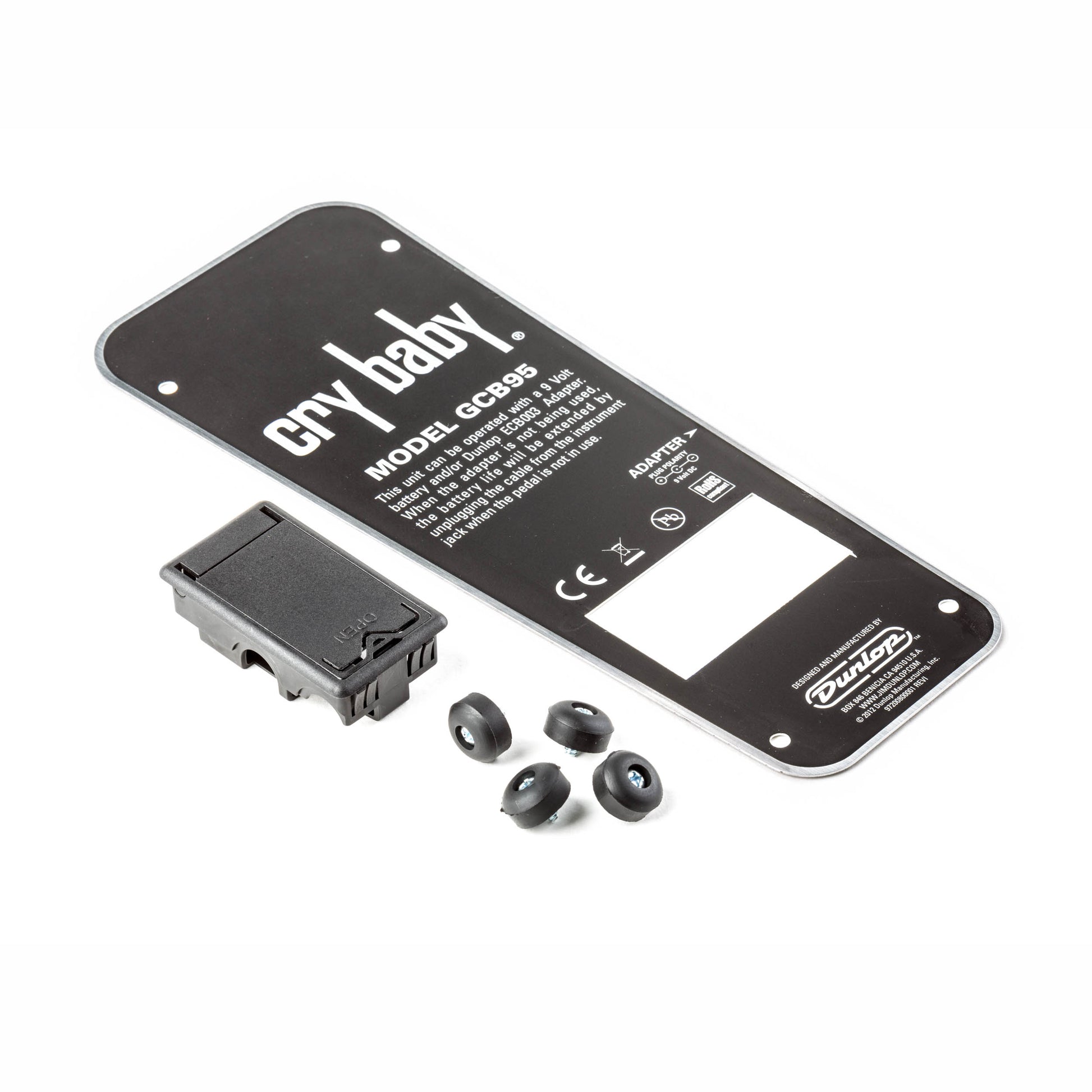 Jim Dunlop DUNLOP GCB95 BOTTOM PLATE W/DR REPLACEMENT PART - ECB152C