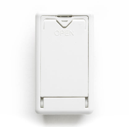 Jim Dunlop DUNLOP BATTERY BOX REPLACEMENT PART WHITE - ECB244WH