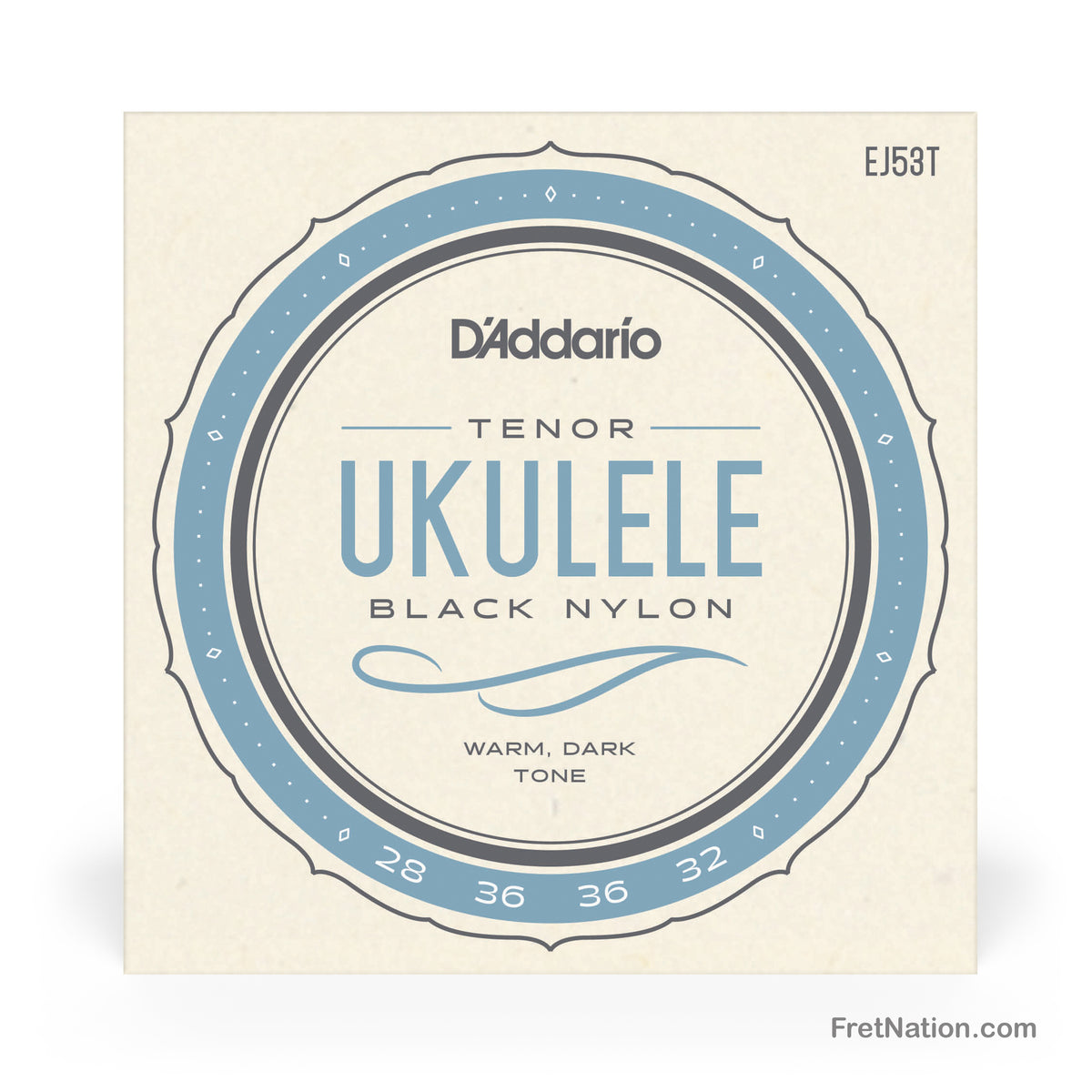 D'Addario D'Addario Pro-Arte Rectified Nylon Ukulele String Set - 28-32 Tenor EJ53T