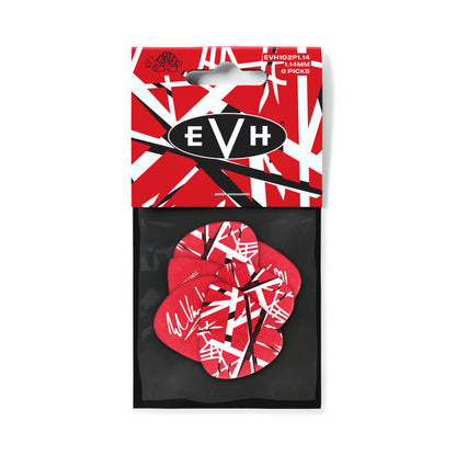 Jim Dunlop DUNLOP EVH TORTEX FRANKENSTEIN 1.14mm GUITAR PICK PLAYERS PACK 06-PACK - EVH102P114