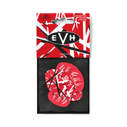 Jim Dunlop DUNLOP EVH TORTEX FRANKENSTEIN .60mm GUITAR PICK PLAYERS PACK 06-PACK - EVH102P060