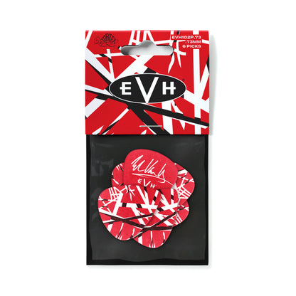 Jim Dunlop DUNLOP EVH TORTEX FRANKENSTEIN .73mm GUITAR PICK PLAYERS PACK 06-PACK - EVH102P073