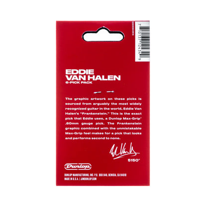 Jim Dunlop DUNLOP EVH FRANKENSTEIN .60mm GUITAR PICK PLAYERS PACK 06-PACK - EVHP02