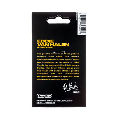 Jim Dunlop DUNLOP EVH VH II .60mm GUITAR PICK PLAYERS PACK 06-PACK - EVHP04