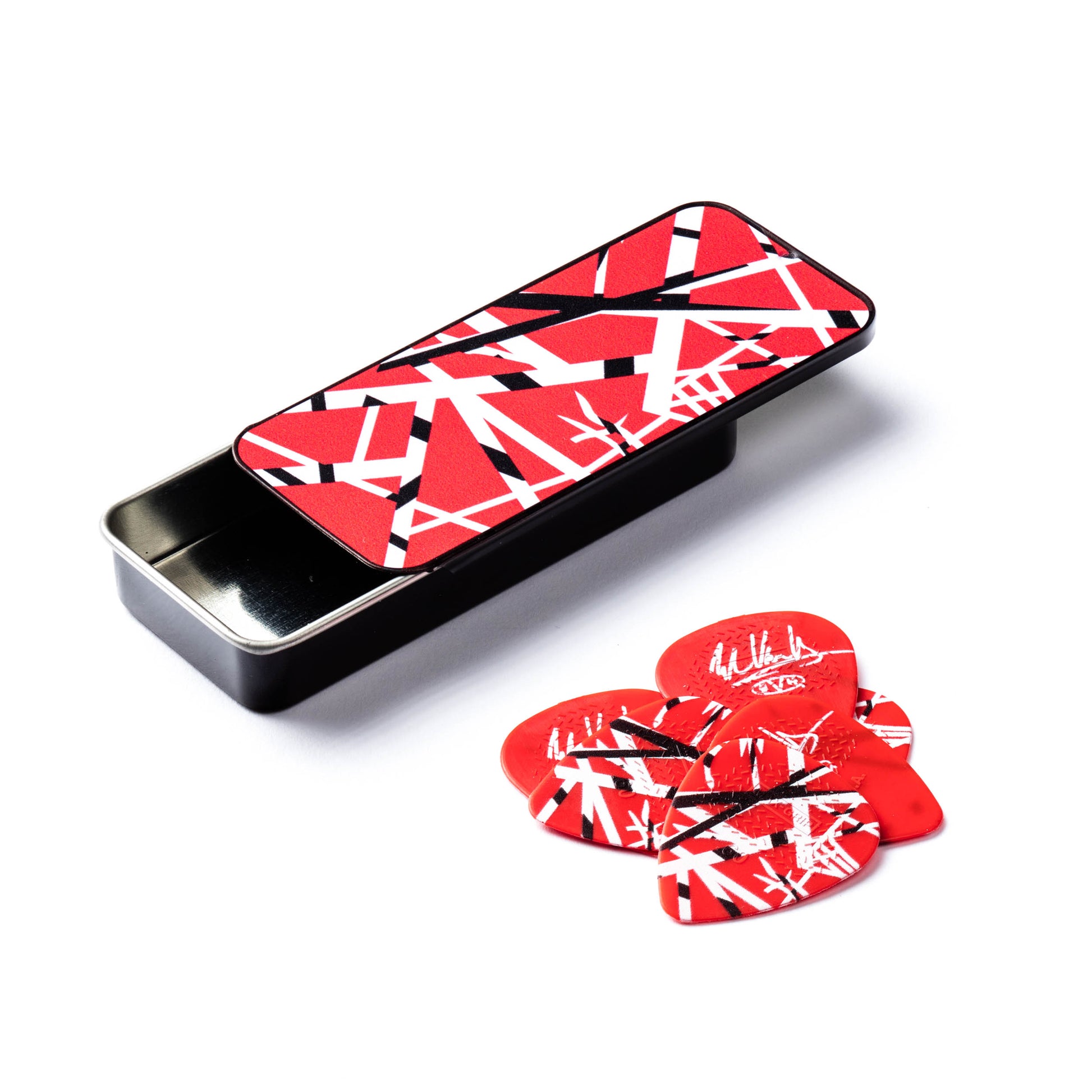Jim Dunlop DUNLOP EVH FRANKENSTEIN .60mm PICK TIN GUITAR PICK REFILL BOX - EVHPT02