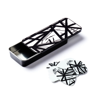 Jim Dunlop DUNLOP EVH VH I .60mm PICK TIN GUITAR PICK REFILL BOX - EVHPT03
