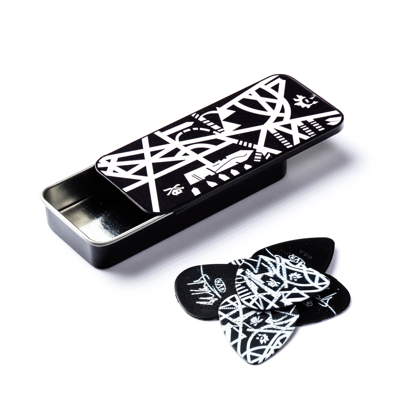 Jim Dunlop DUNLOP EVH STAR GUITAR .60mm PICK TIN GUITAR PICK REFILL BOX - EVHPT06