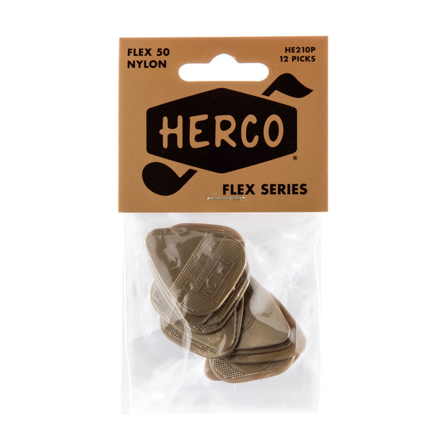 Jim Dunlop DUNLOP HERCO FLEX 50 GUITAR PICK PLAYER'S PACK 06-PACK MEDIUM - HE210P