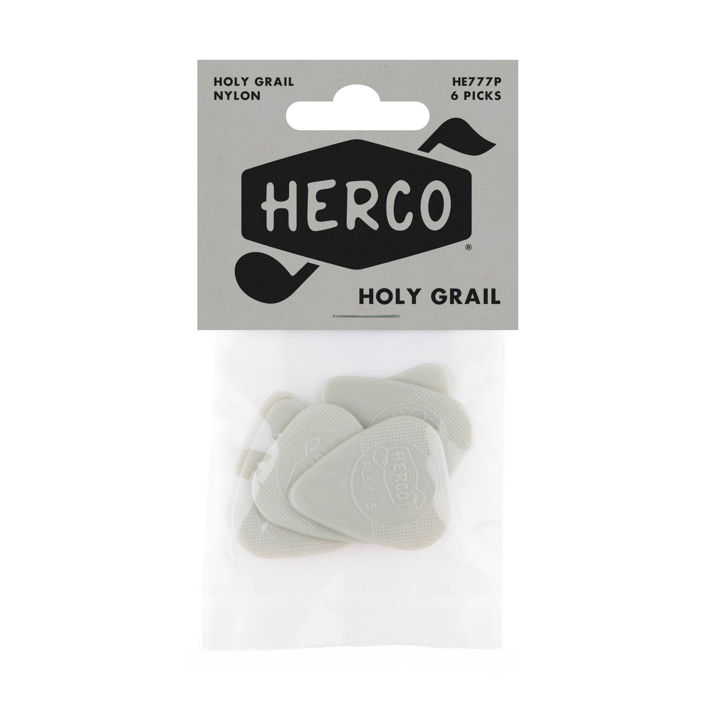 Jim Dunlop DUNLOP HERCO HOLY GRAIL GUITAR PICK PLAYER'S PACK 06-PACK - HE777P