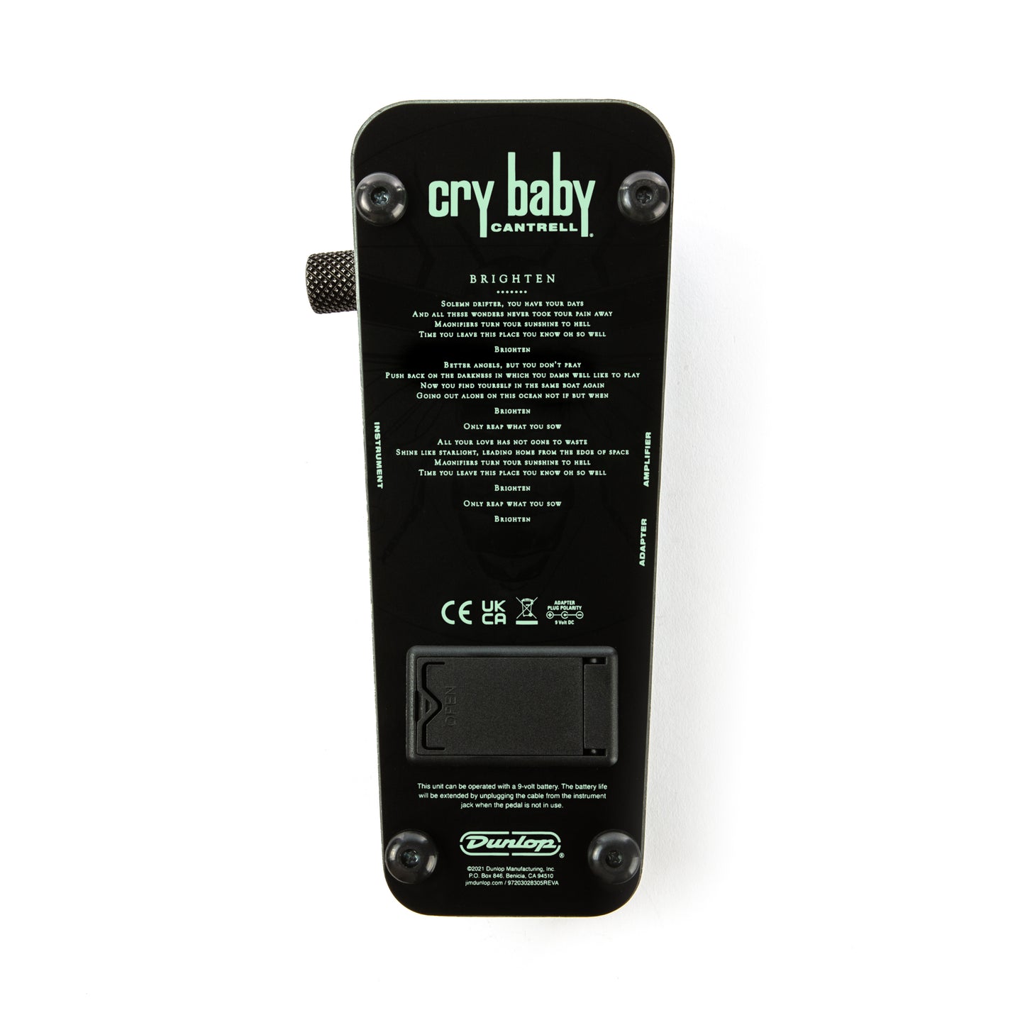 Cry Baby CRY BABY JERRY CANTRELL FIREFLY CRY BABY WAH - JC95FFS