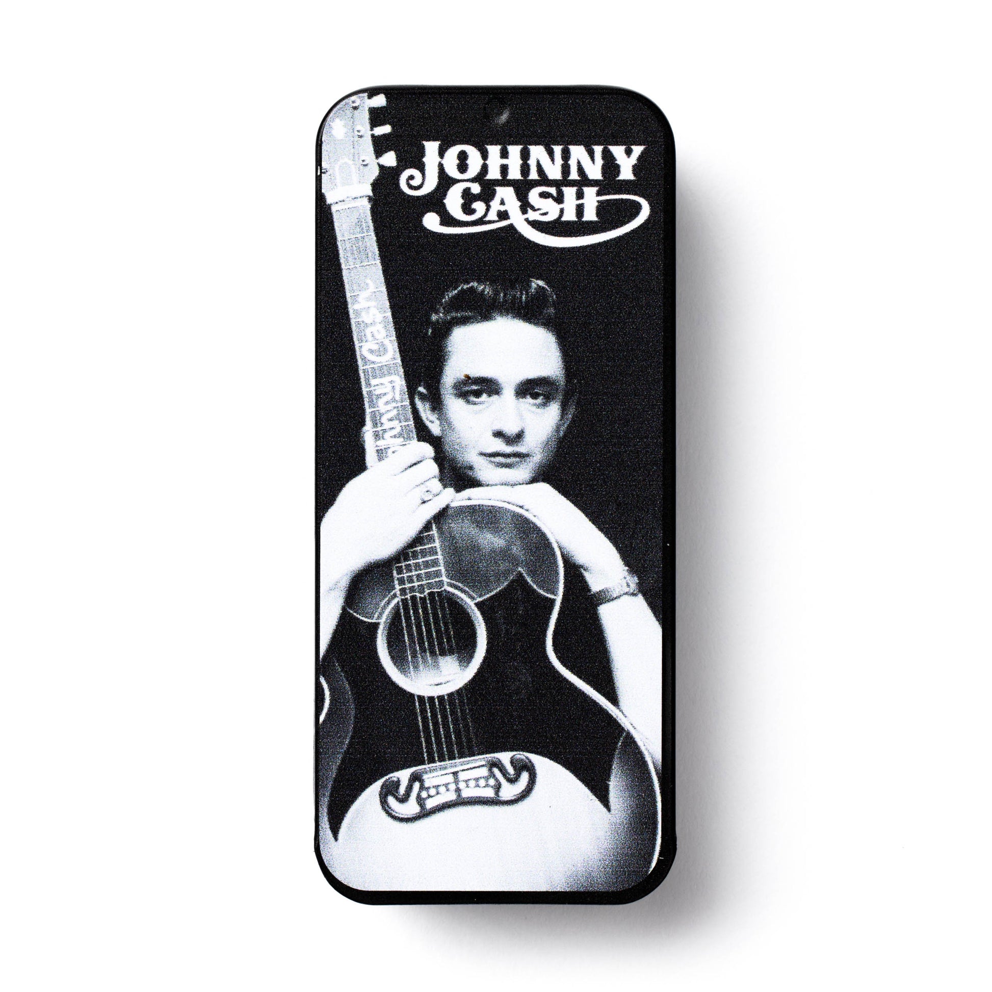 Jim Dunlop DUNLOP JOHNNY CASH MEMPHIS PICK TIN GUITAR PICK REFILL BOX MEDIUM - JCPT01M