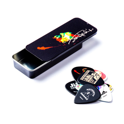 Jim Dunlop DUNLOP JIMI HENDRIX BAND OF GYPSYS PICK TIN GUITAR PICK REFILL BOX HEAVY - JHPT04H