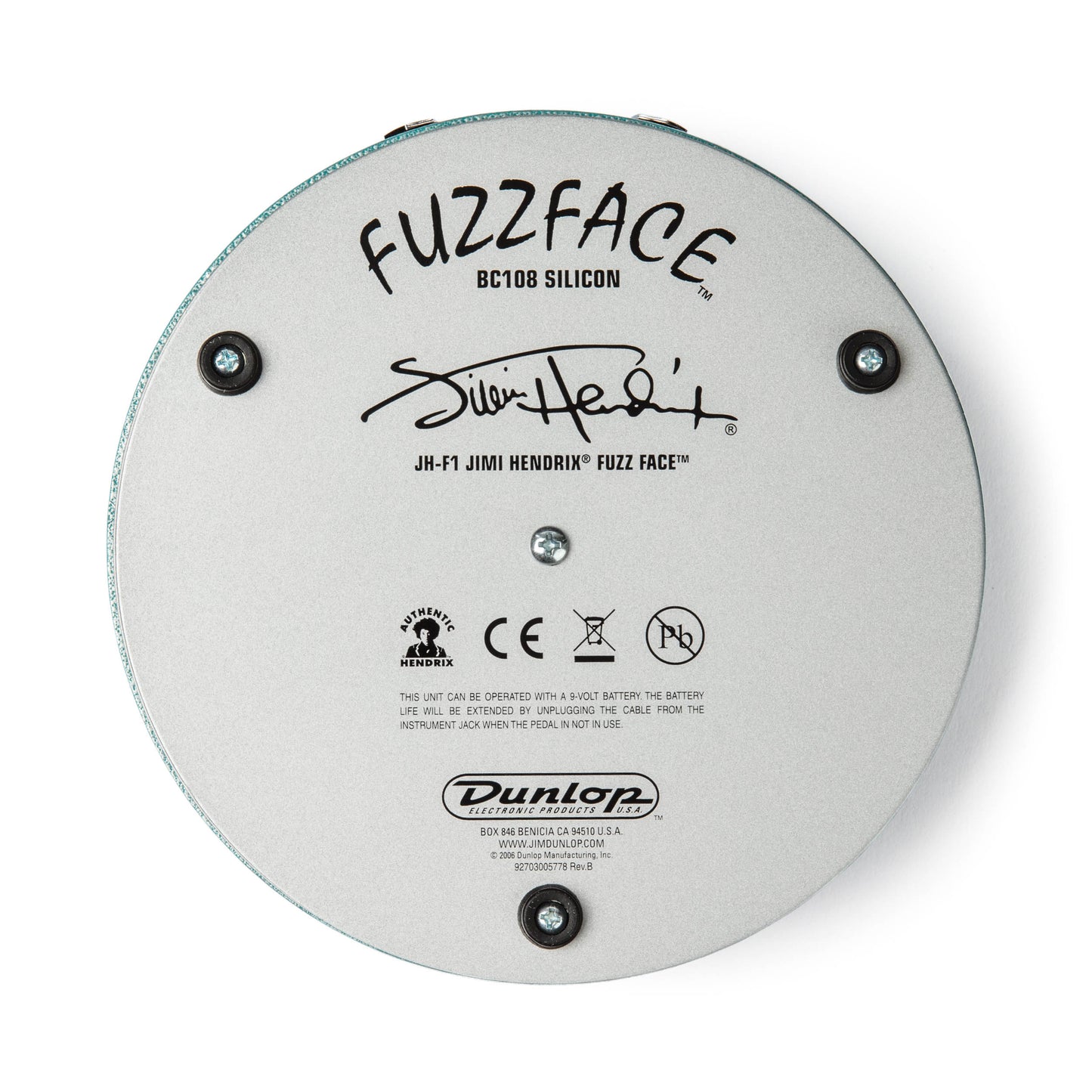 Jim Dunlop DUNLOP JIMI HENDRIX FUZZ FACE DISTORTION - JHF1